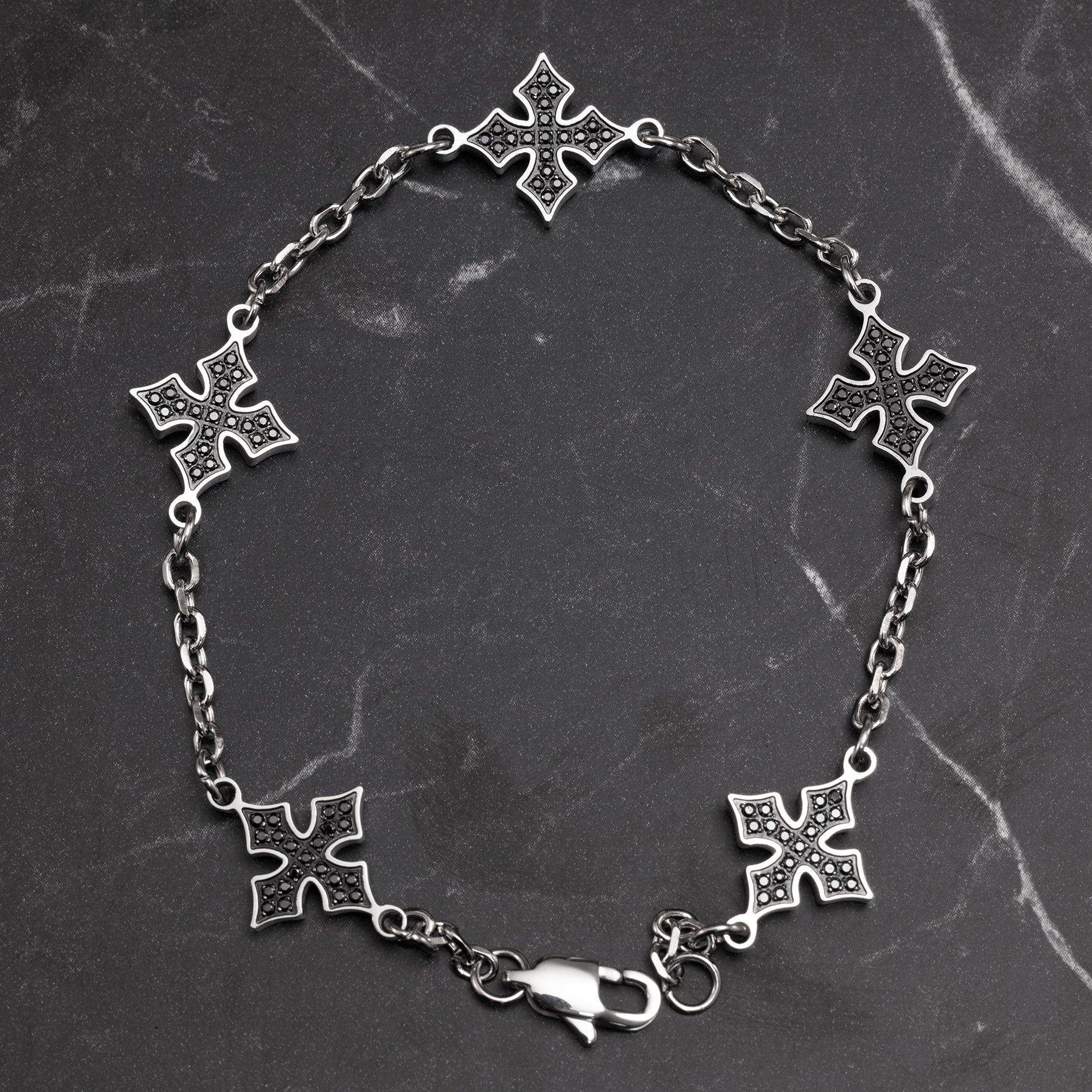 DIAMOND VAN CLEEF BRACELET - WHITE GOLD