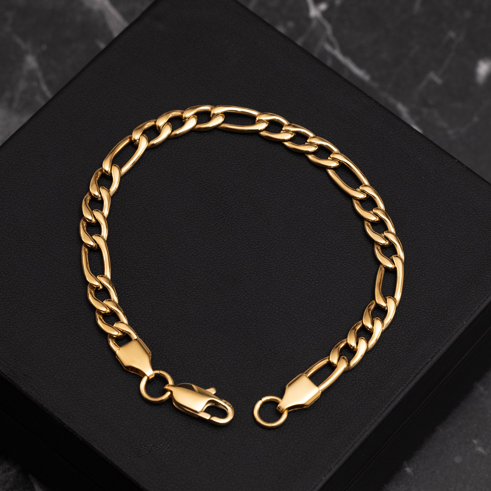 FIGARO BRACELET - GOLD (6𝘮𝘮)