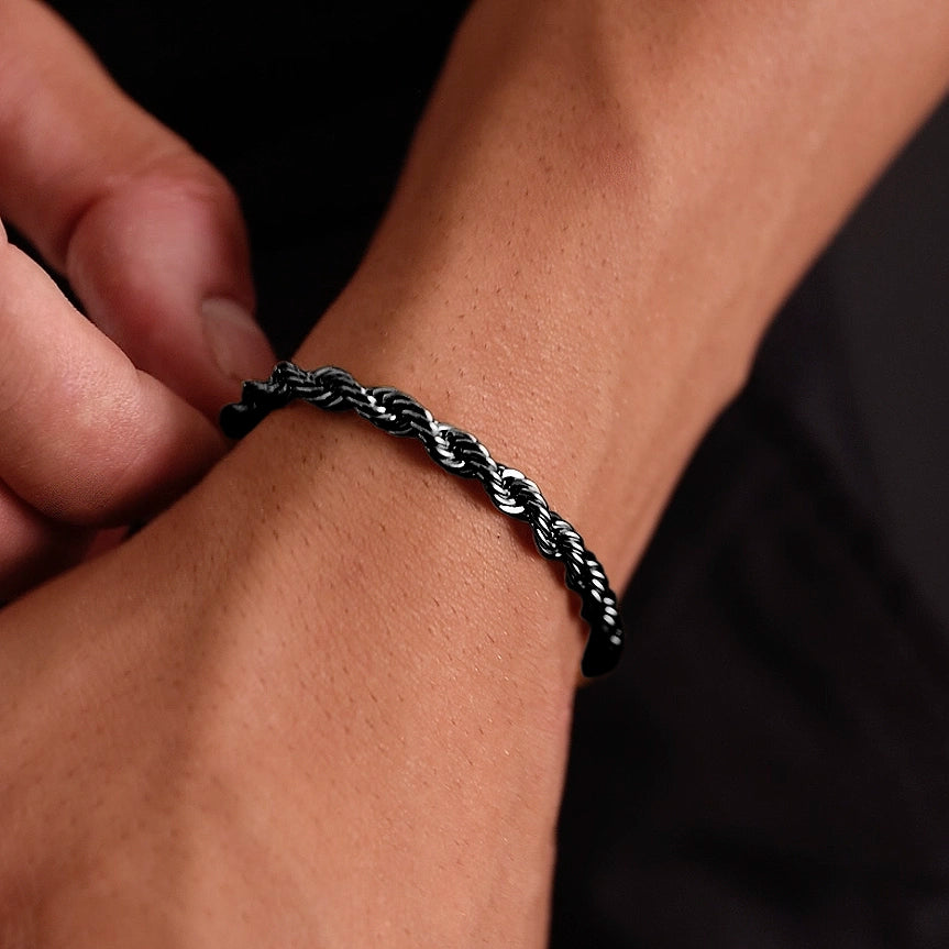 ROPE BRACELET - BLACK