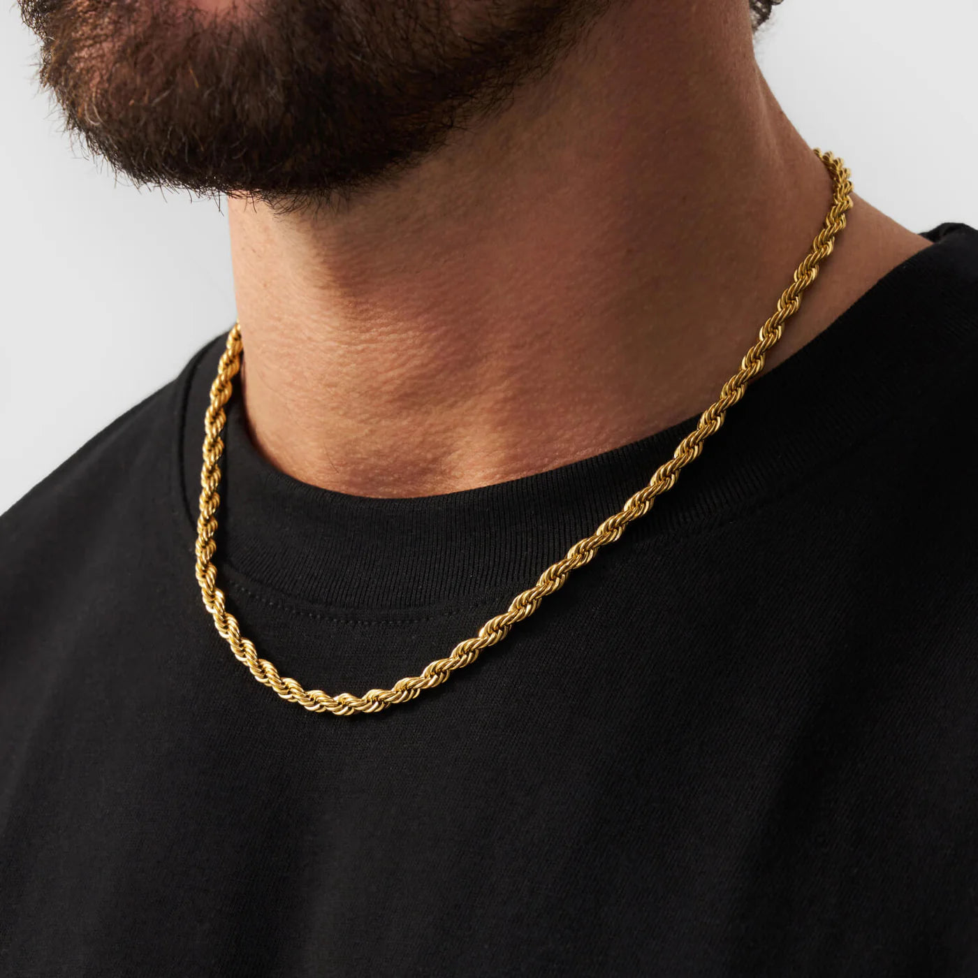 ROPE CHAIN - GOLD (4𝘮𝘮)