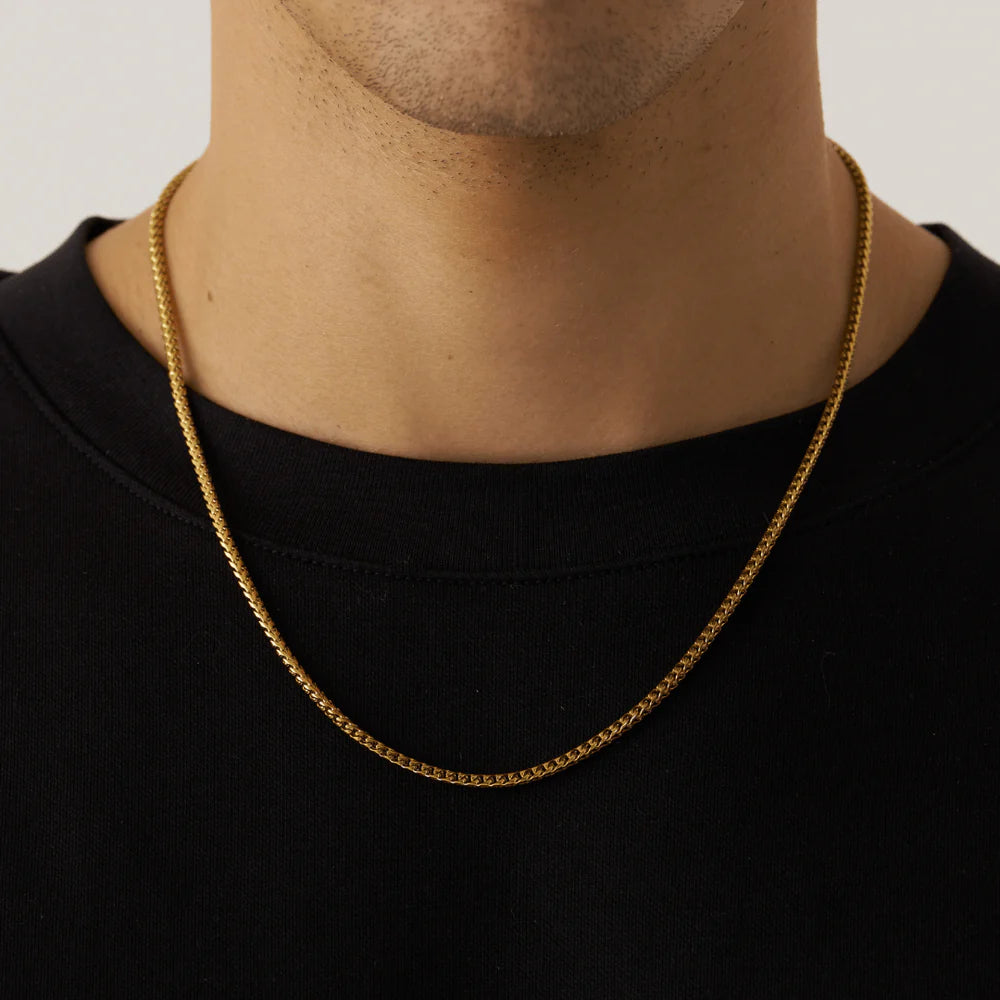FRANCO CHAIN - GOLD (3𝘮𝘮)