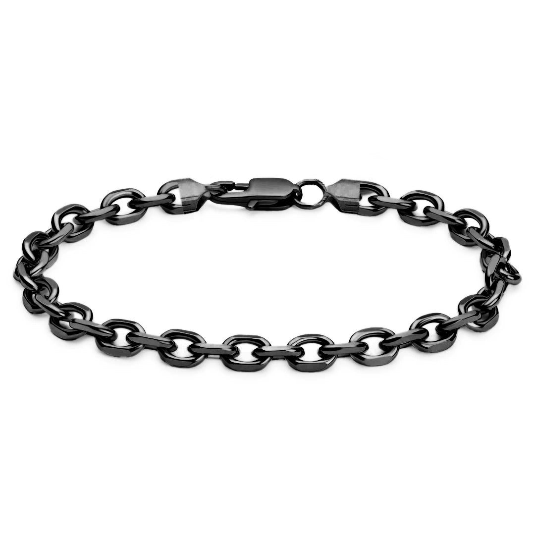 CABLE BRACELET - BLACK