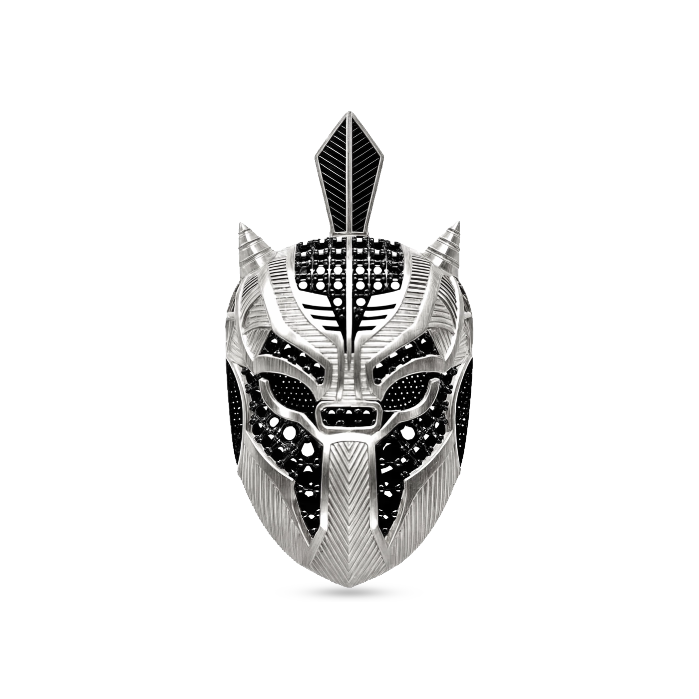 PANTHER PENDANT - WHITE GOLD (30𝘮𝘮)