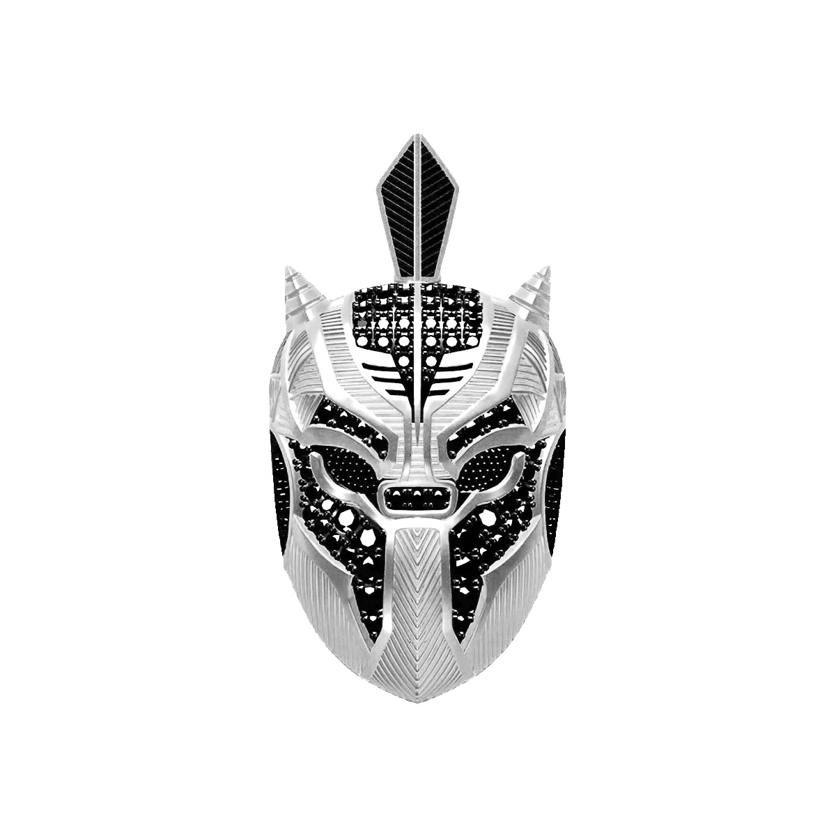 PANTHER PENDANT - WHITE GOLD