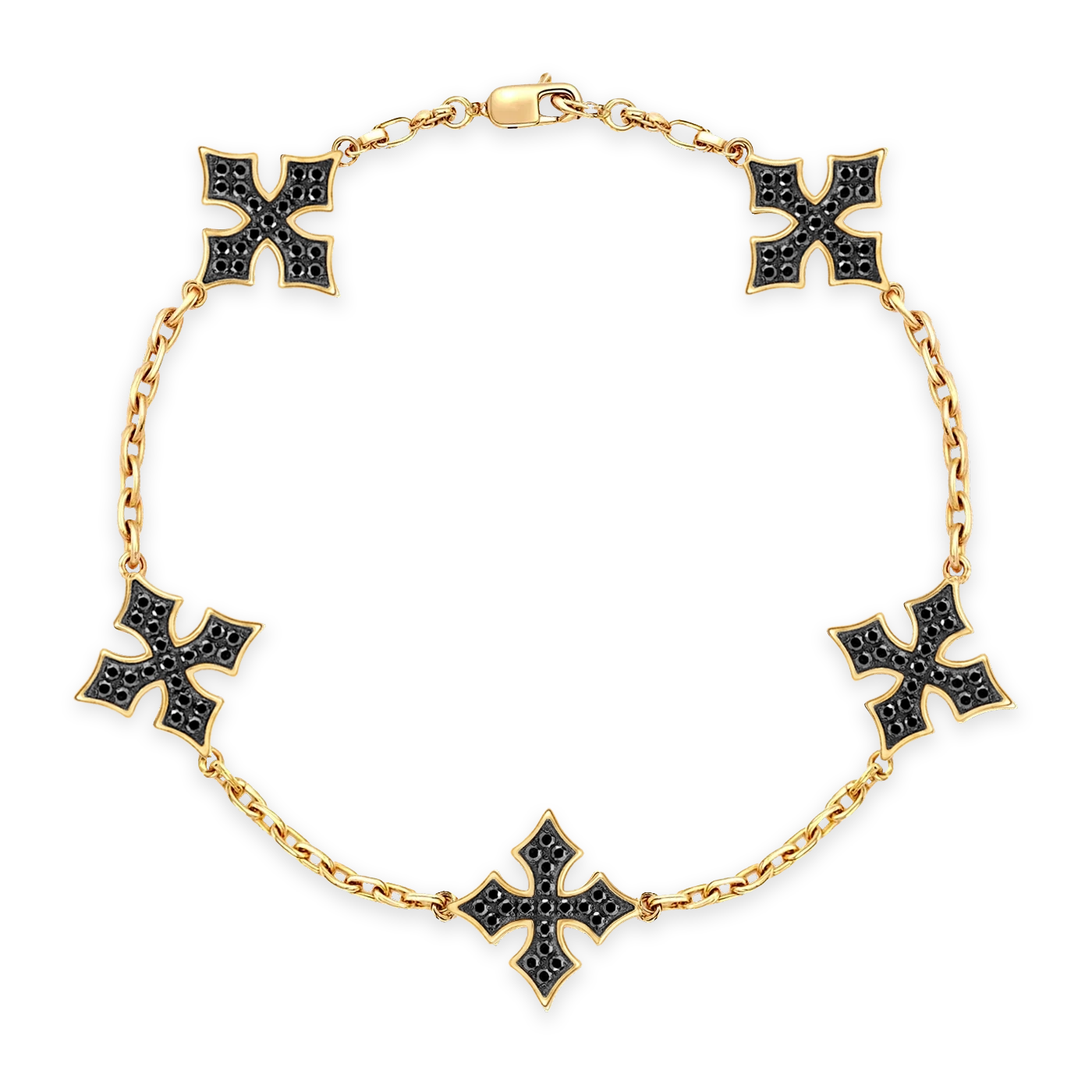 Gold Julivno Van goth bracelet for men