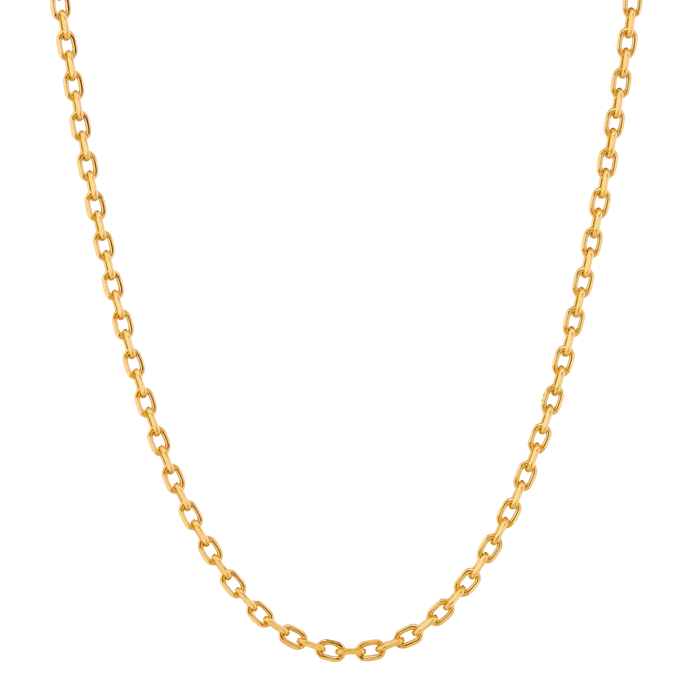 CABLE CHAIN - GOLD (3𝘮𝘮)