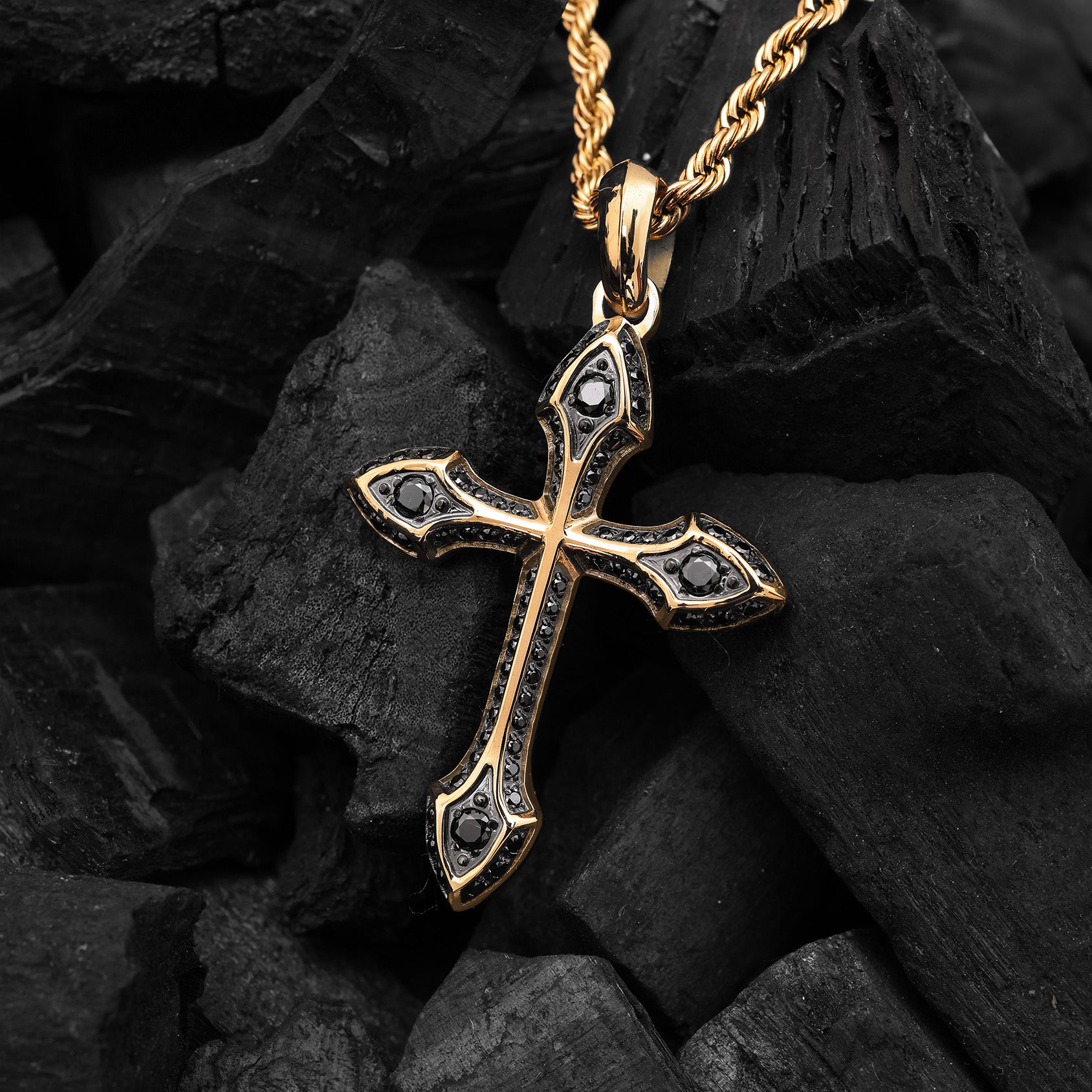 Diamond Cross Pendant