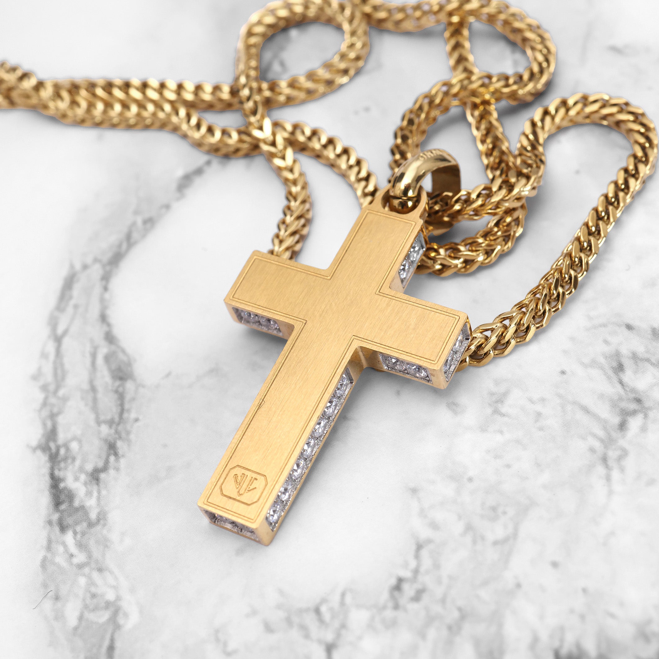 Crystal Cross Pendant