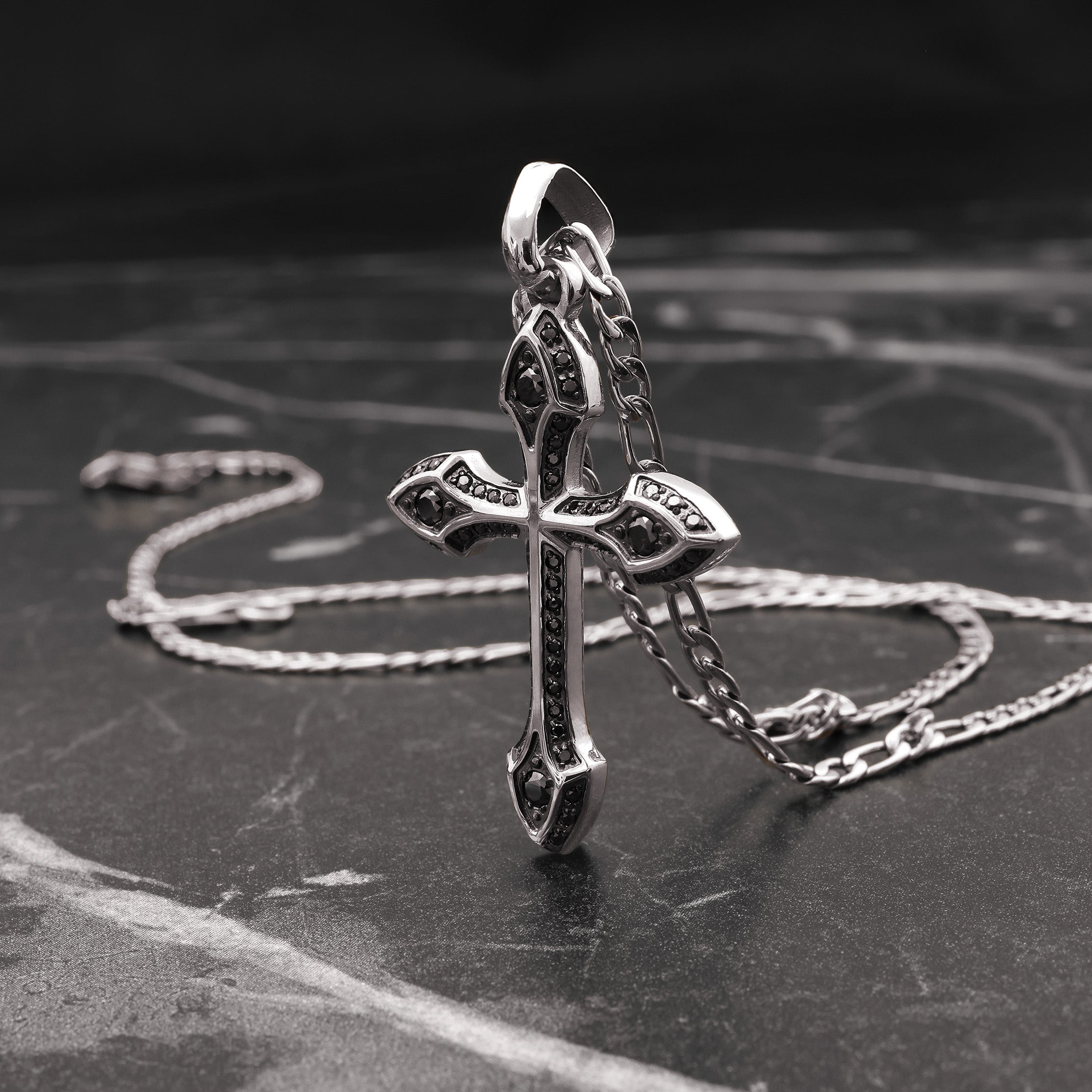 Diamond Cross Pendant