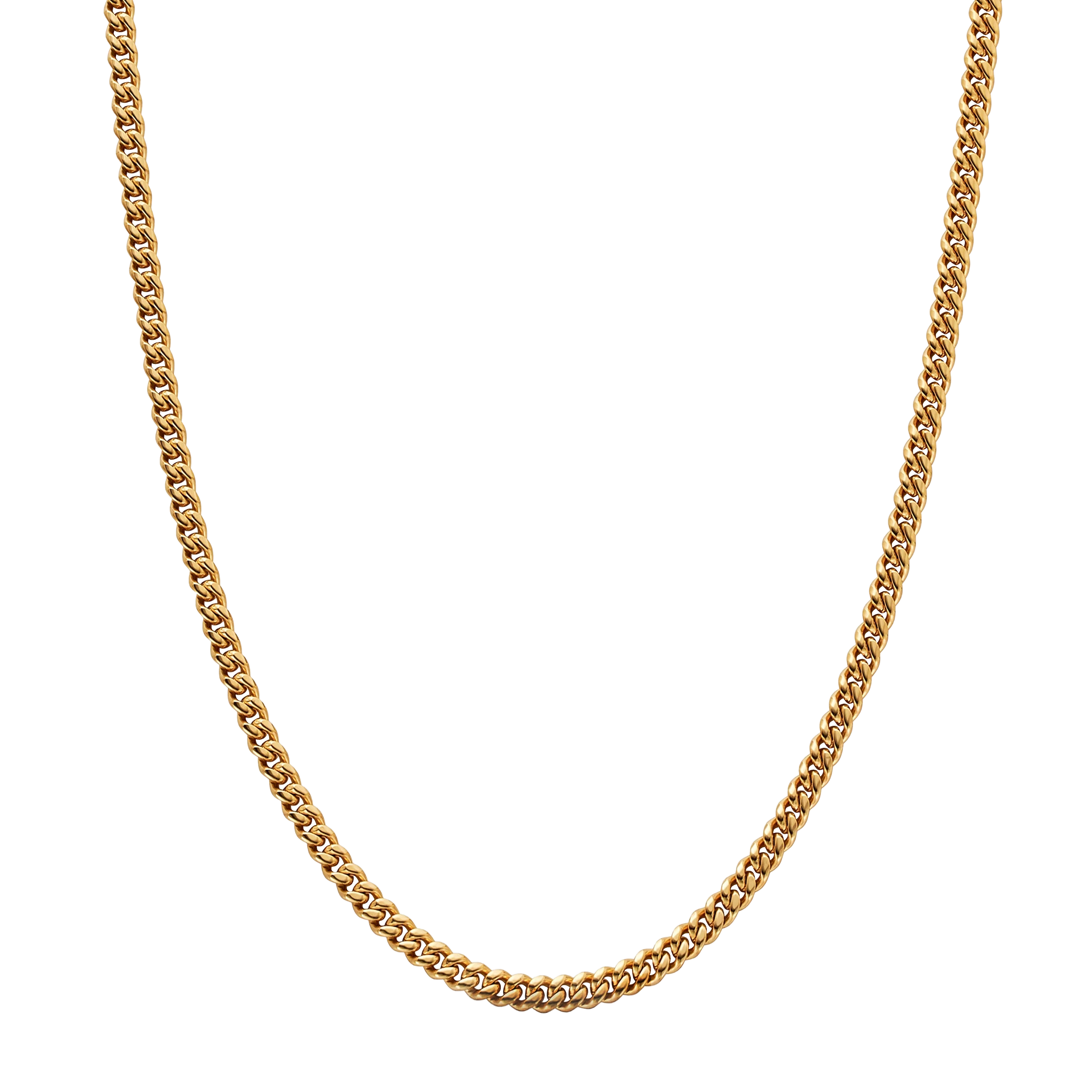 CUBAN CHAIN - GOLD (3.5𝘮𝘮)