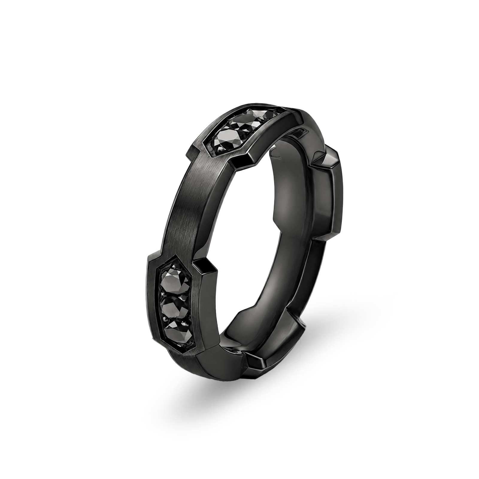 Diamond Hex Ring