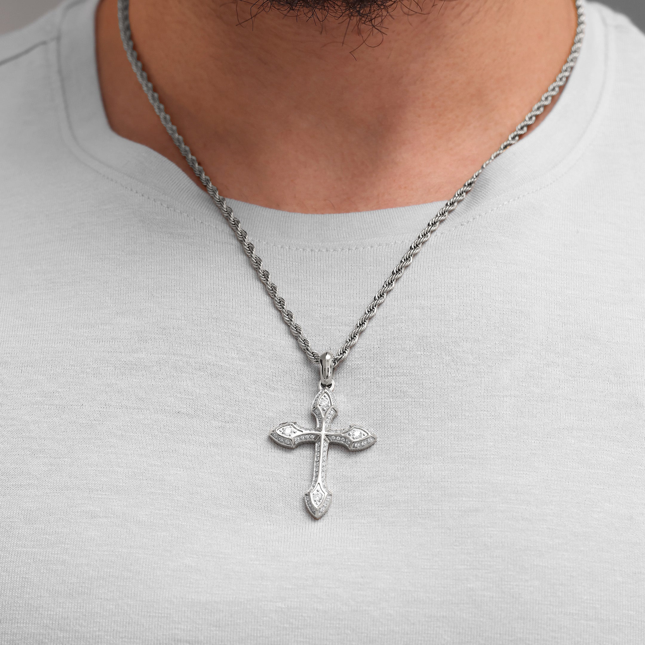 Diamond Cross Pendant
