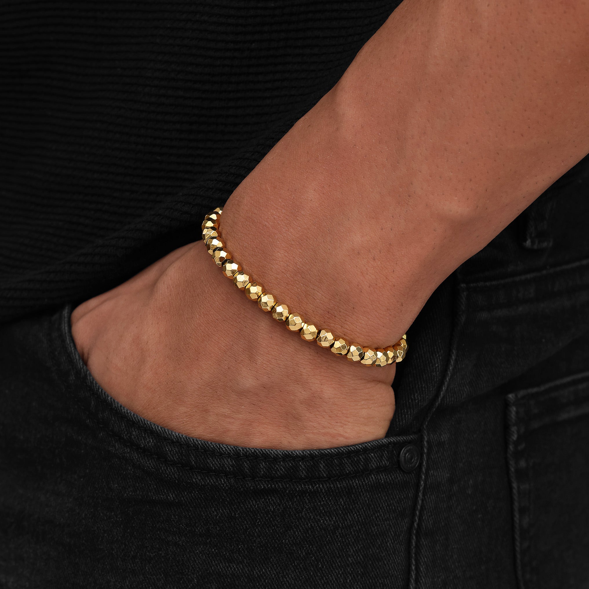 Faceted Beads Bracelet
