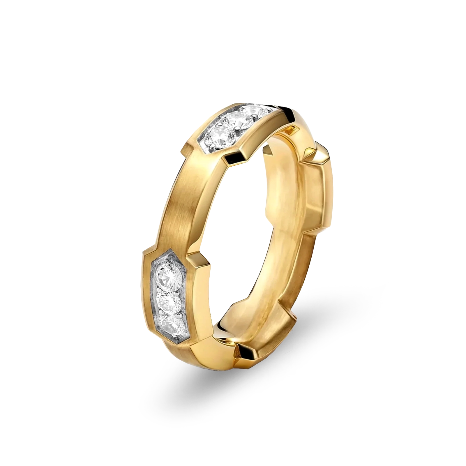 Diamond Hex Ring