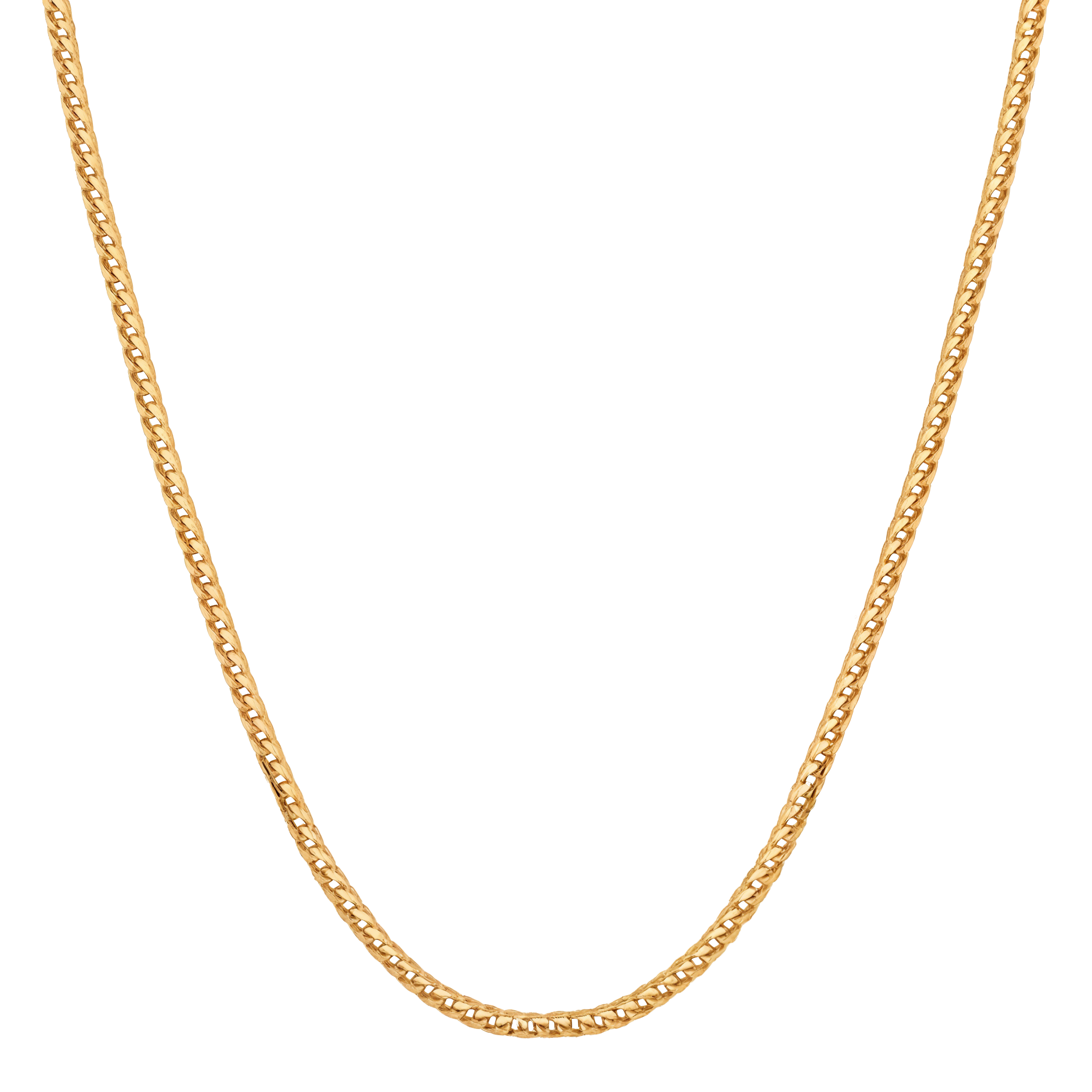 FRANCO CHAIN - GOLD (3𝘮𝘮)