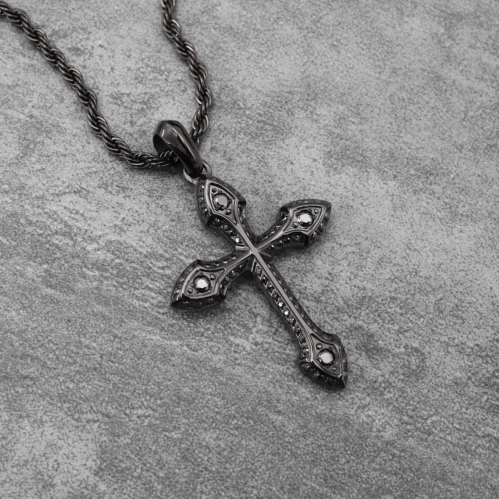 Diamond Cross Pendant