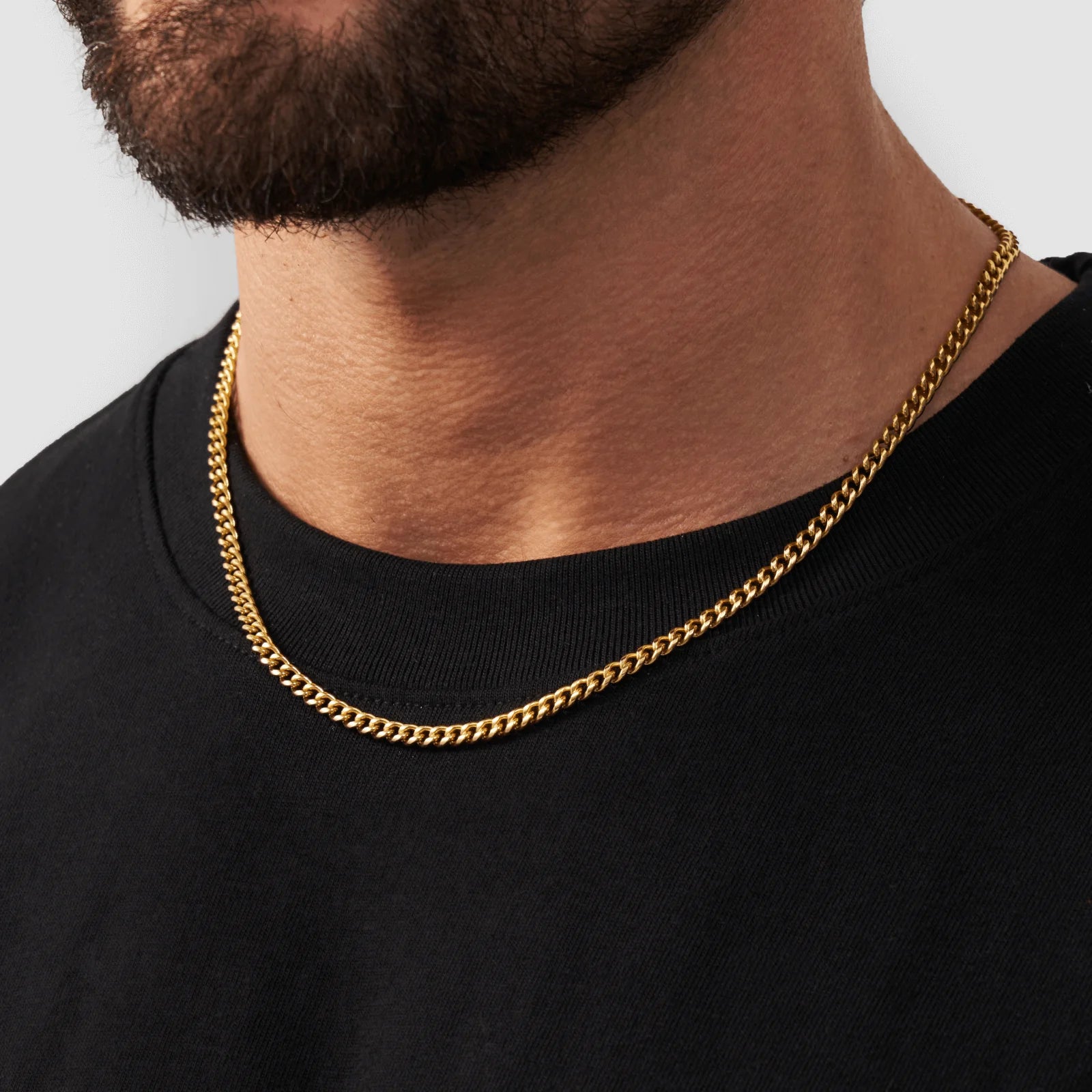 CUBAN CHAIN - GOLD (3.5𝘮𝘮)