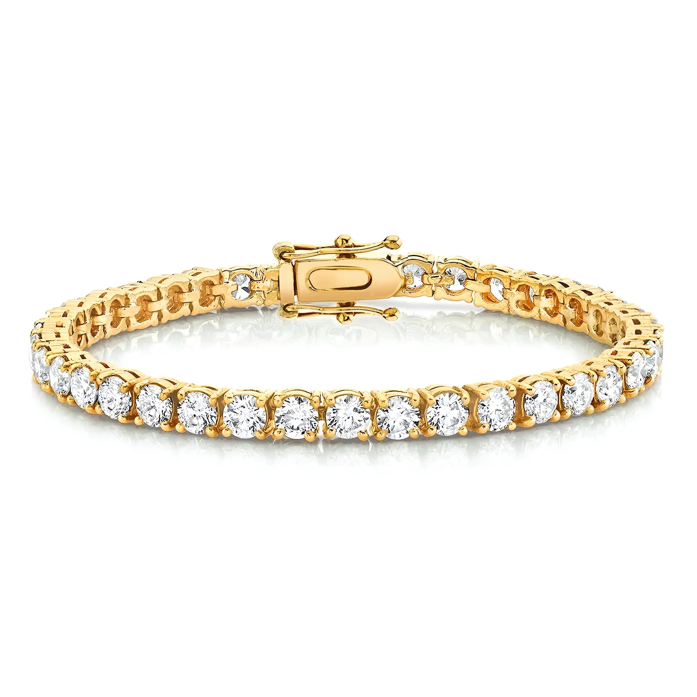 TENNIS ZIRCON BRACELET - GOLD