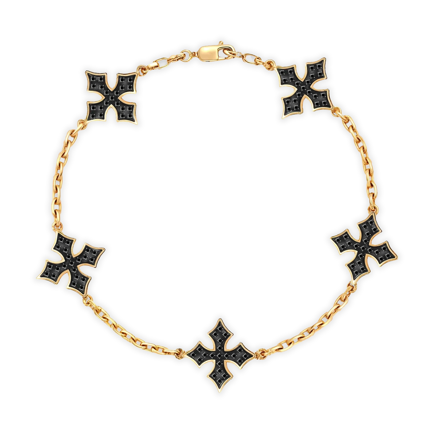 DIAMOND VAN CLEEF BRACELET - GOLD