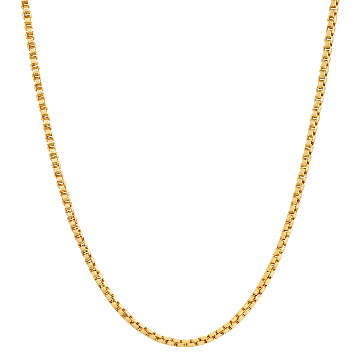 BOX CHAIN - GOLD (3𝘮𝘮)
