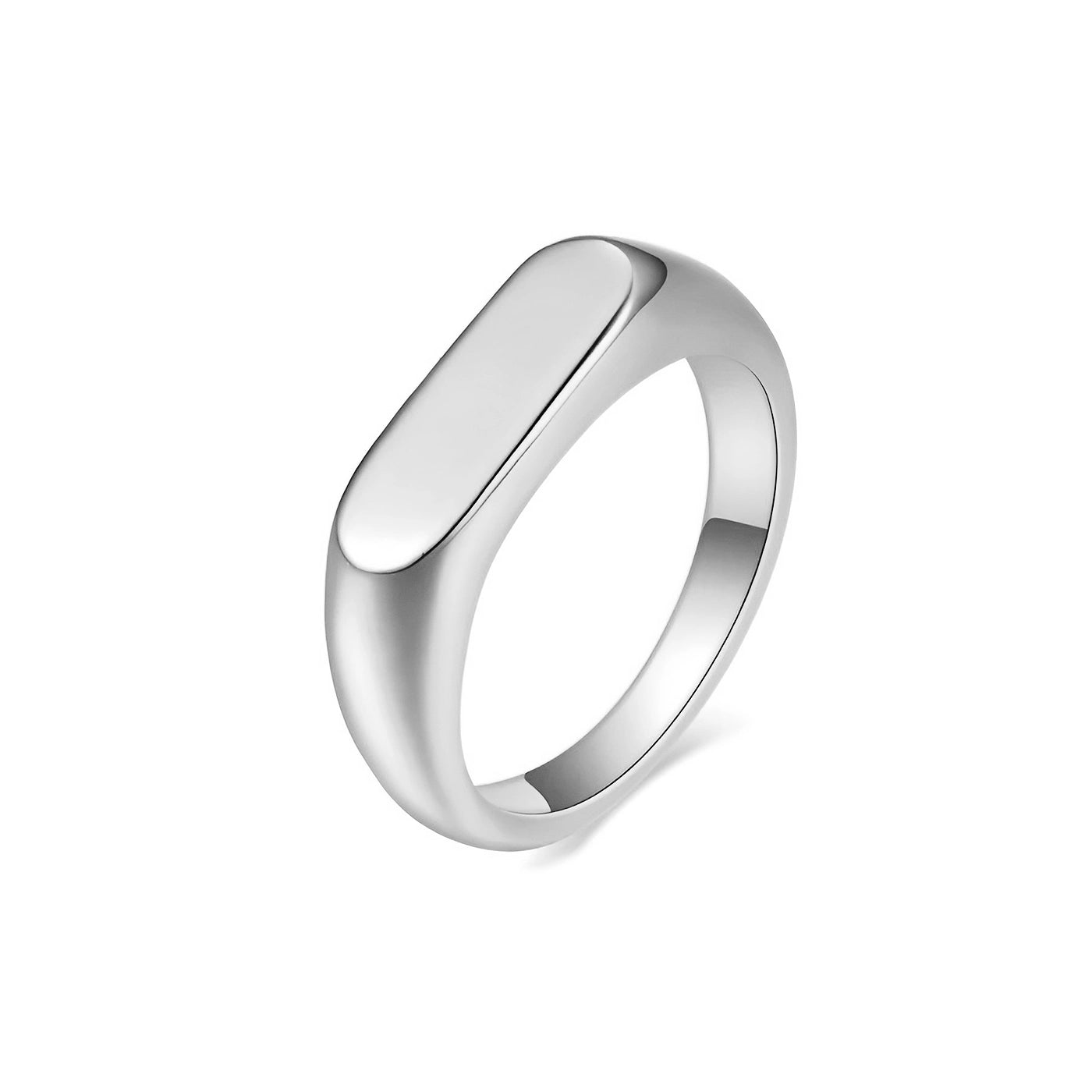 MINIMAL RING - WHITE GOLD (5𝘮𝘮)