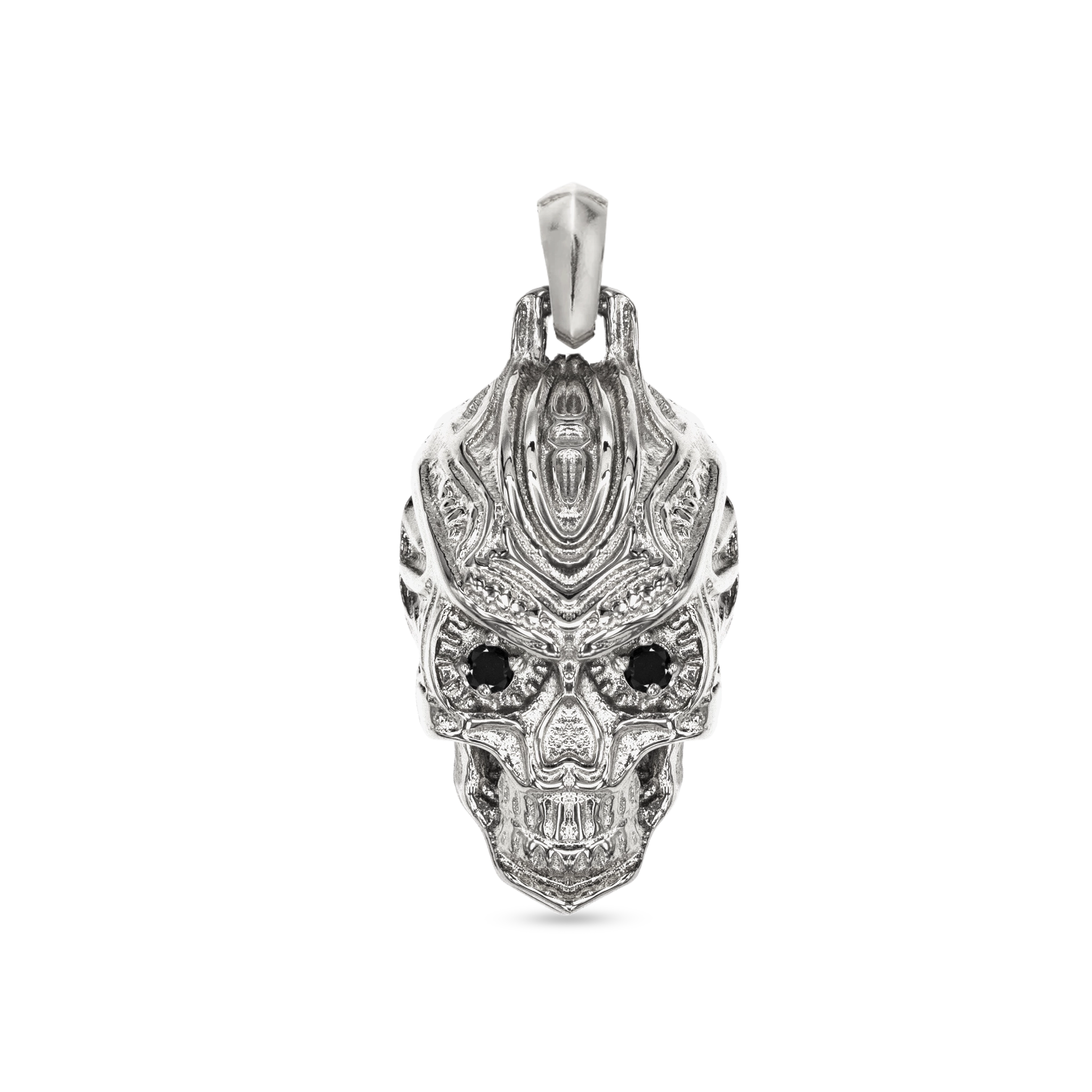 SKELETON PENDANT - WHITE GOLD (30𝘮𝘮)