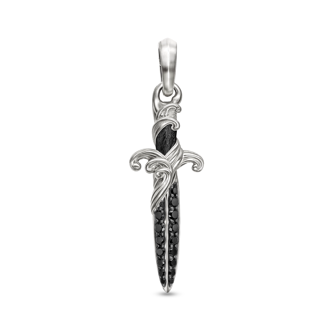 SWORD PENDANT - WHITE GOLD (35𝘮𝘮)
