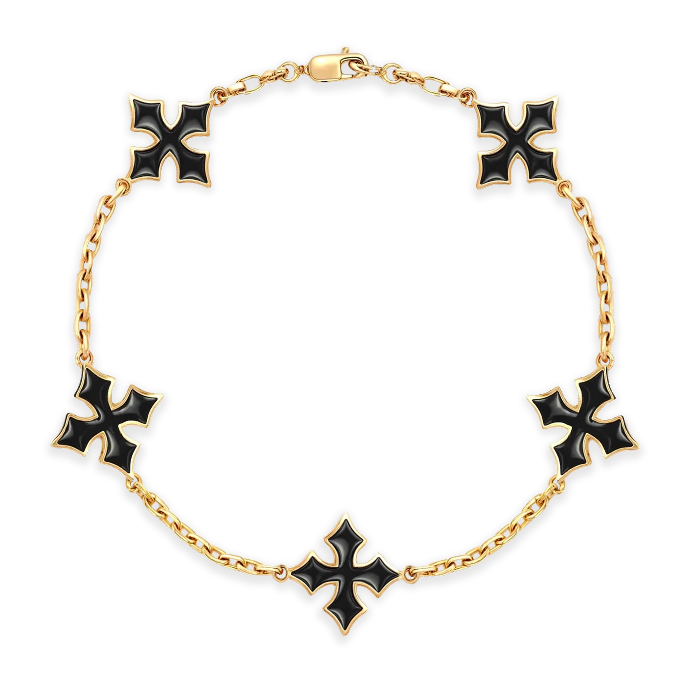 gold Plated Julivno Van cleef bracelet for men