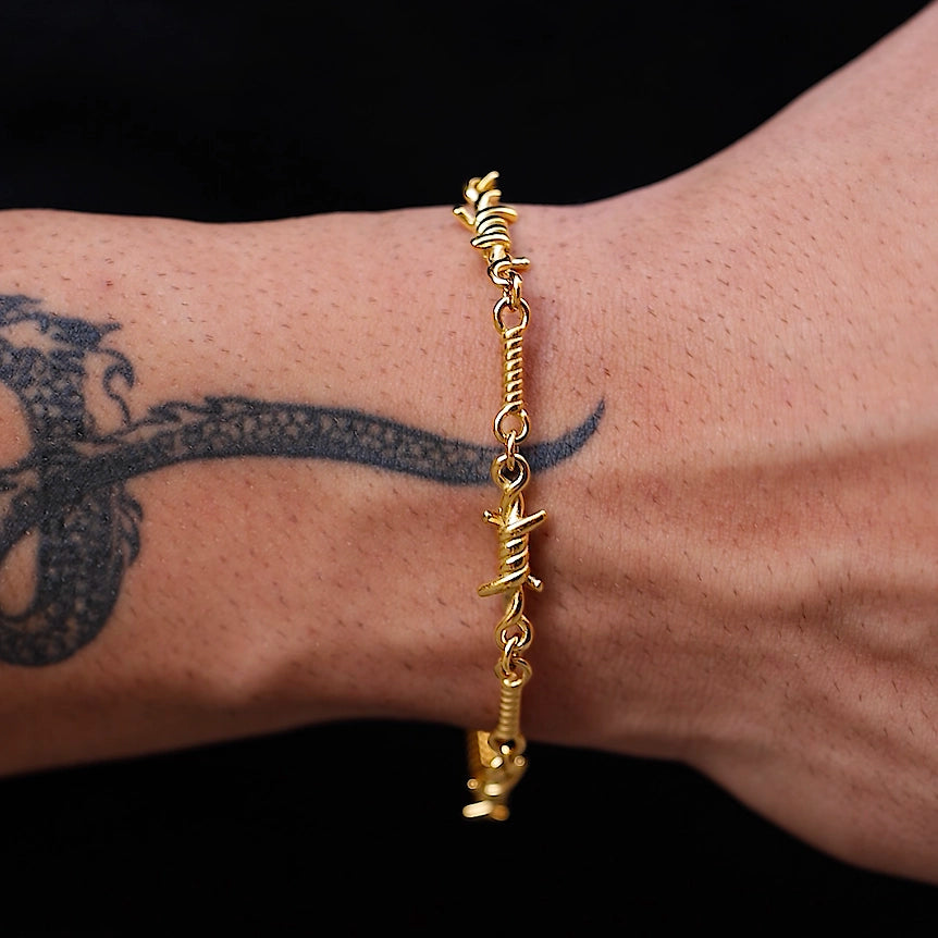 THORNS BRACELET - GOLD (5𝘮𝘮)